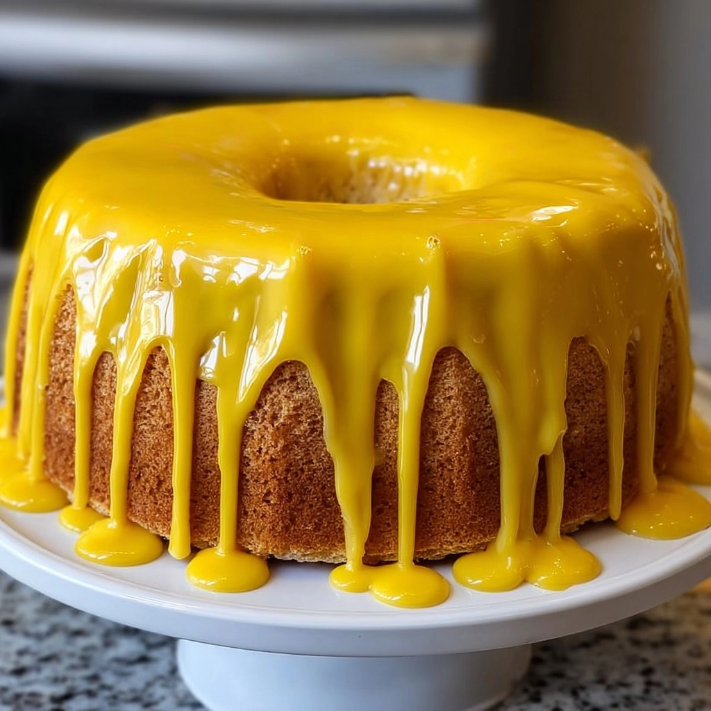 Lemon Butter Cream Cheese Pound Cake Recipe