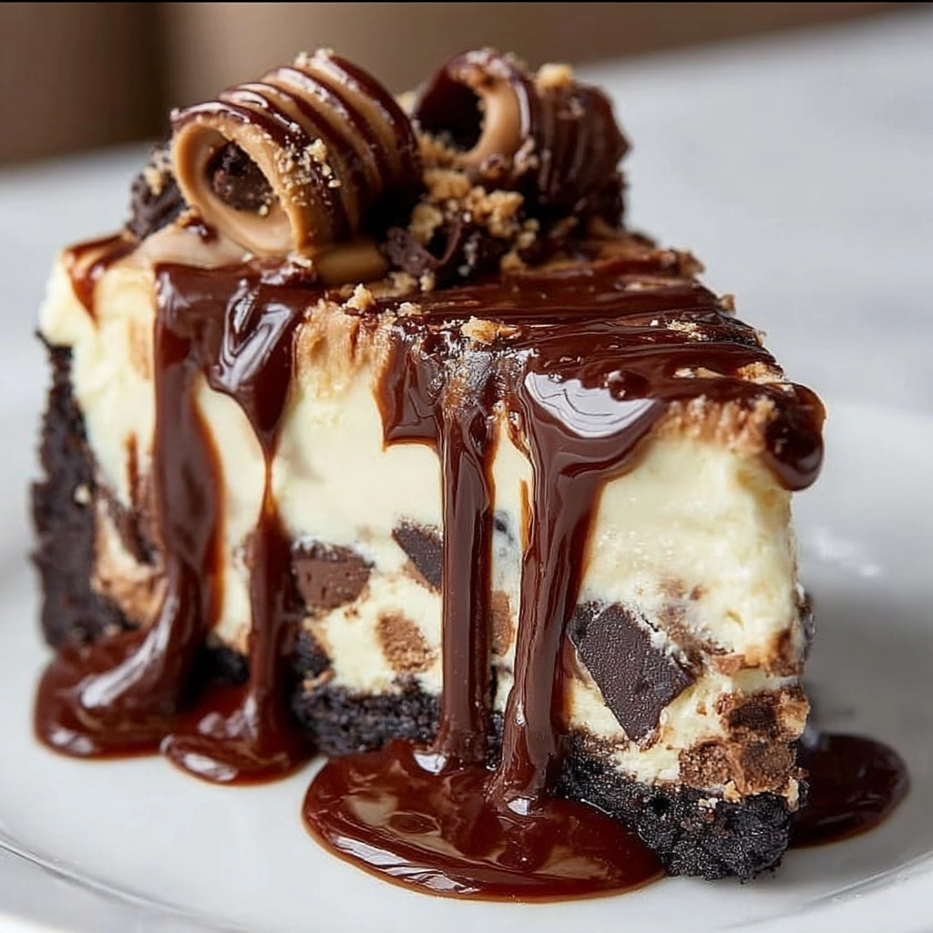 No-Bake German Chocolate Cheesecake Recipe