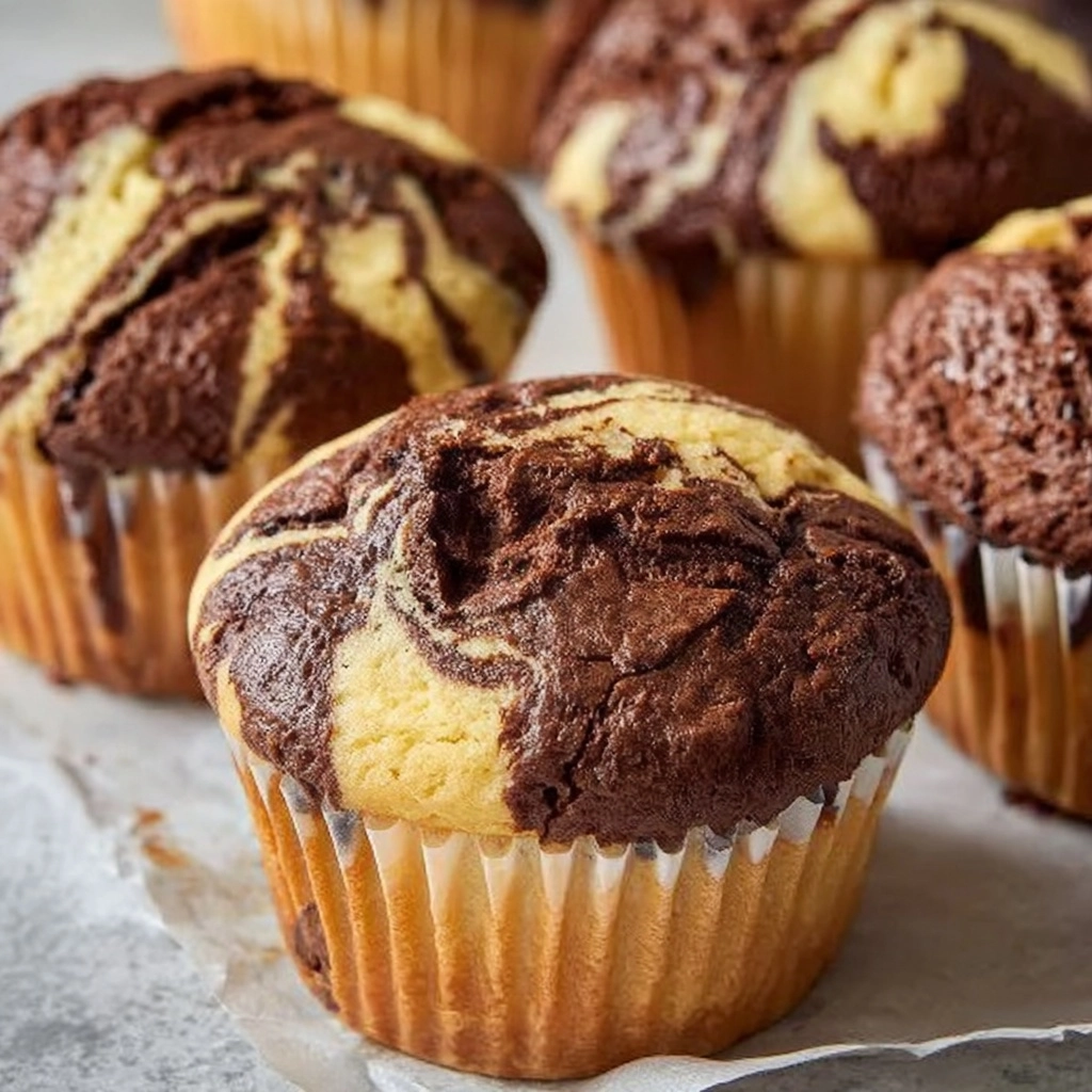 Marble Muffins Recipes Recipe - Recipe Image
