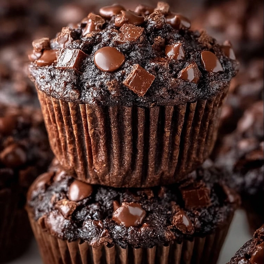 Triple Chocolate cupcakes recipe