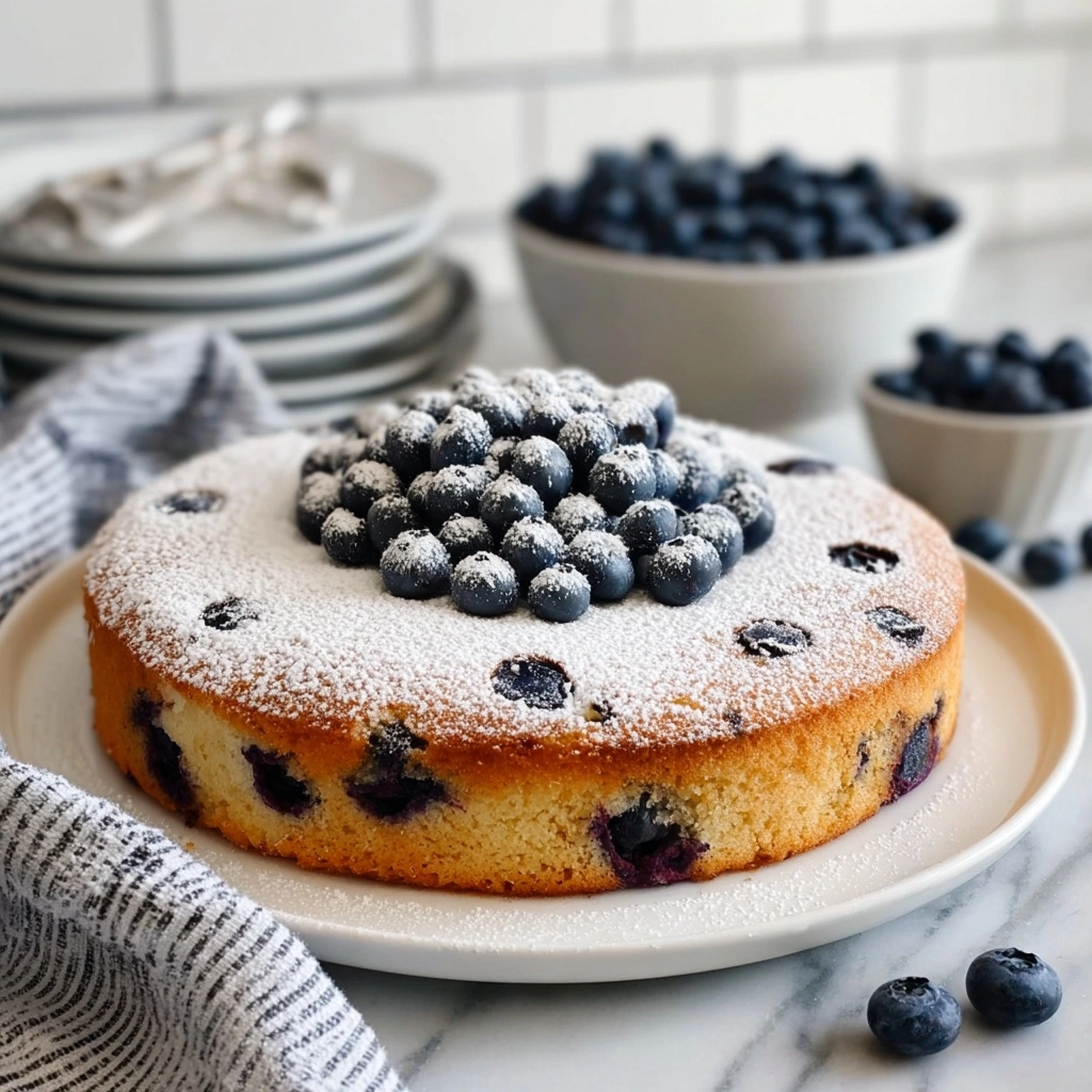 Gluten-Free Blueberry Delight Cake Recipe