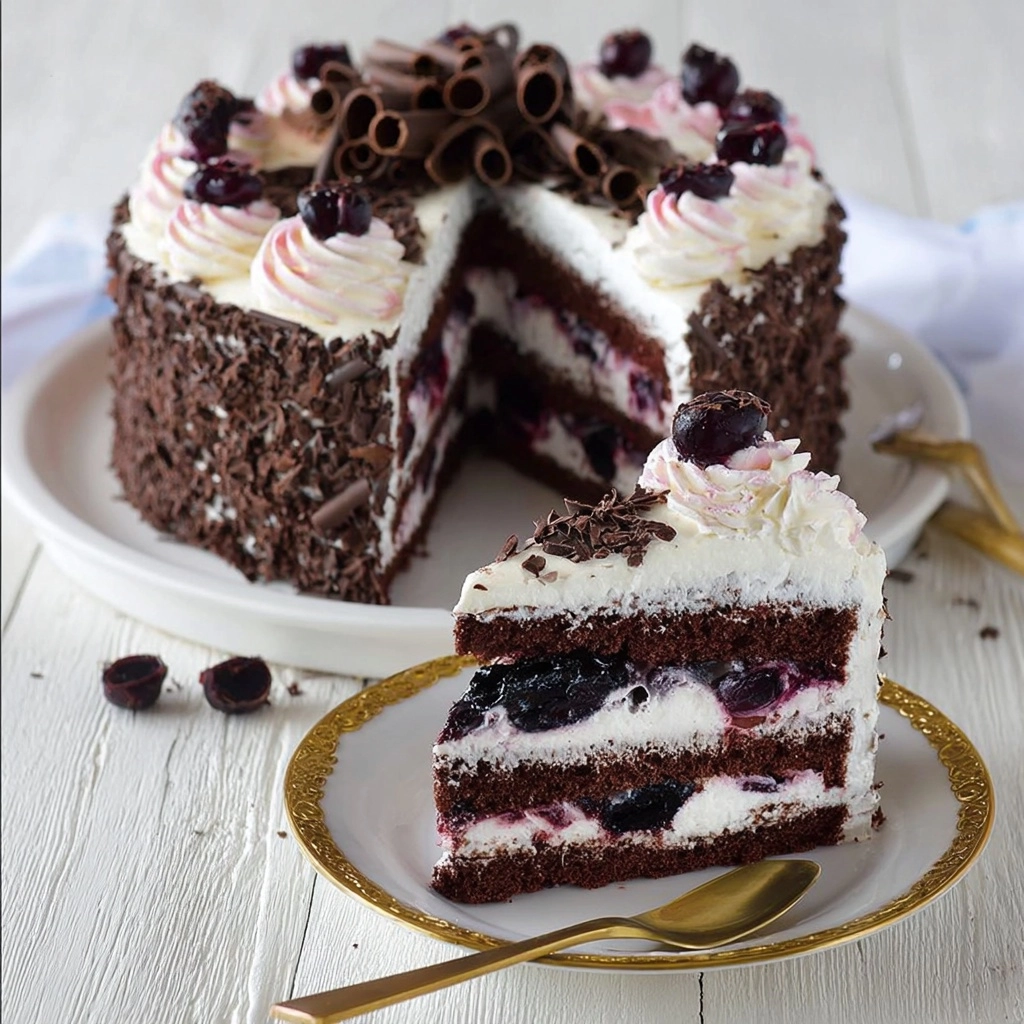 Decadent Black Forest Cake Recipe