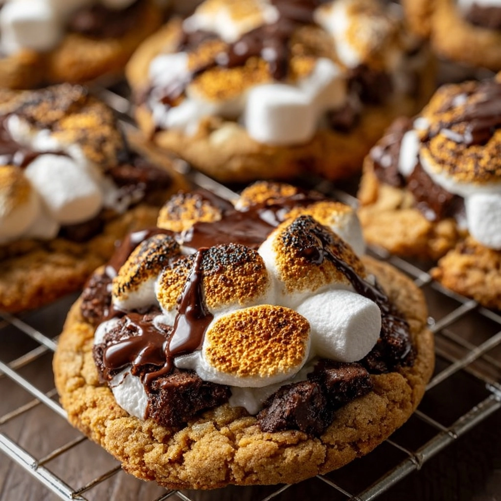 Pumpkin S’mores Cookies Recipe 2 Pumpkin S’mores Cookies Recipe - Recipe Image