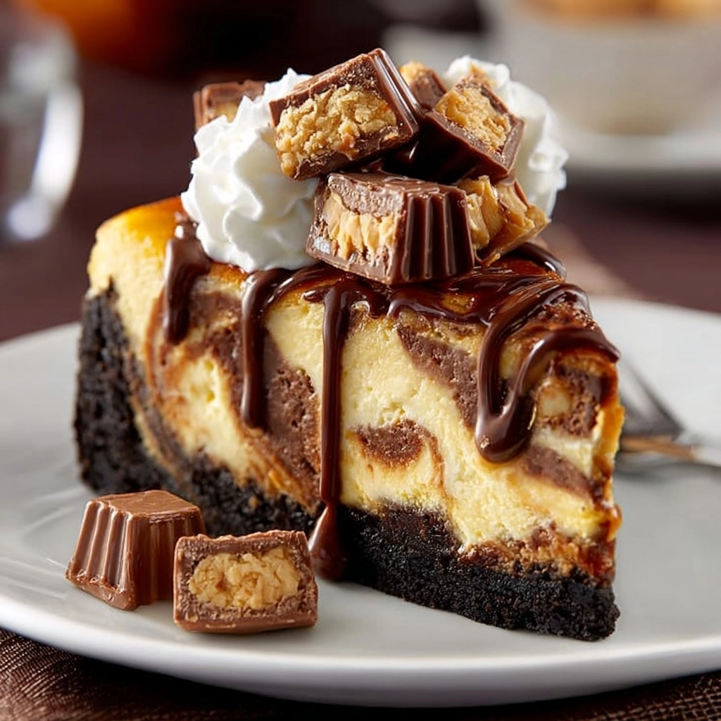 Reese’s Peanut Butter Cup Cheesecake Recipe