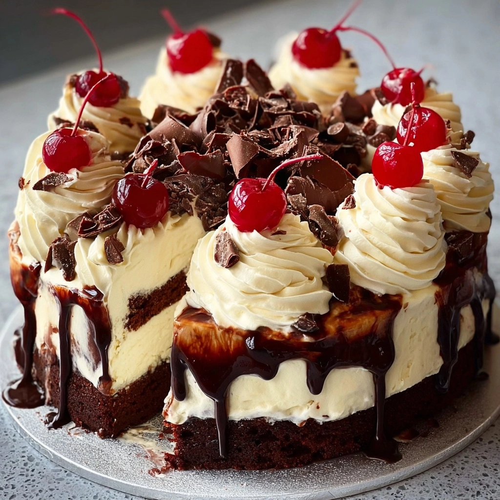 Black Forest Cream Cake Recipe