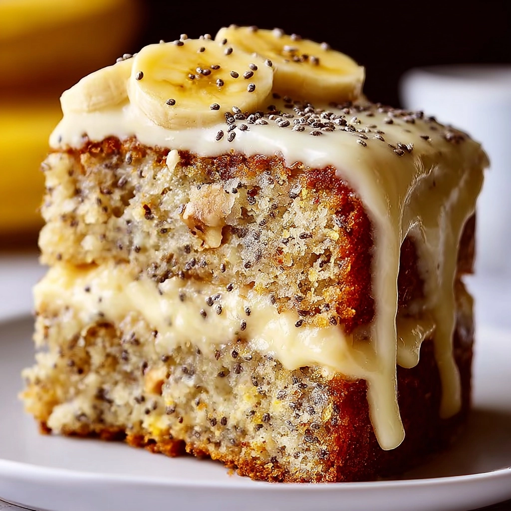 Banana Bread Cake with Cream Cheese Frosting Recipe