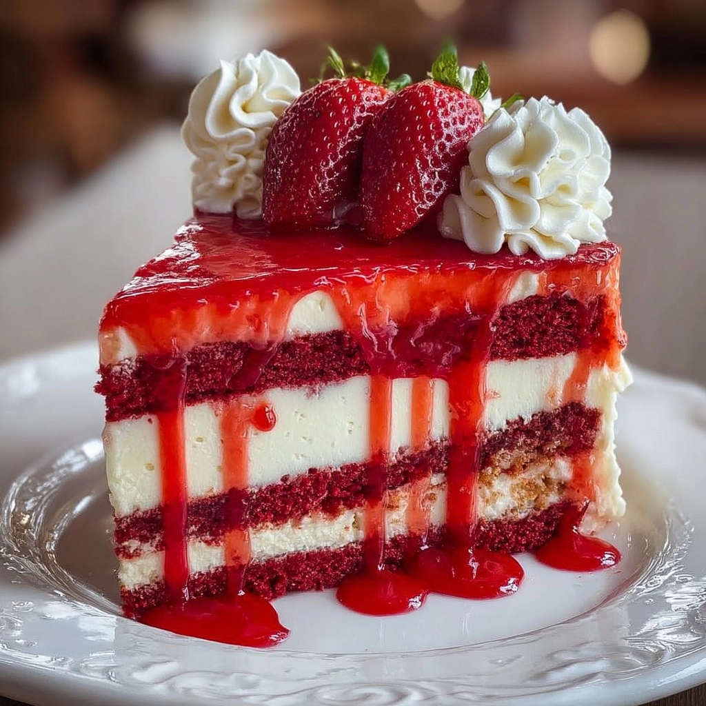 Velvet Berry Bliss Cheesecake Recipe