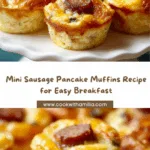 Mini Sausage Pancake Muffins Recipe