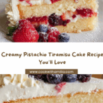 Pistachio Tiramisu Recipe