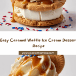 Caramel Waffle Ice Cream Delight Recipe