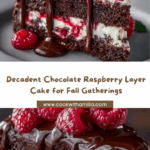 Chocolate Raspberry Layer Cake Recipe