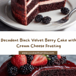 Black Velvet Berry Cake Recipe
