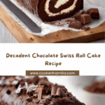 Chocolate Swiss Roll Cake Recipe