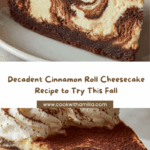 Cinnamon Roll Cheesecake Recipe