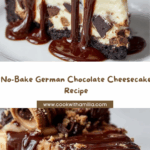 No-Bake German Chocolate Cheesecake Recipe