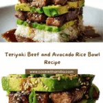 Teriyaki Beef and Avocado Rice Recipe