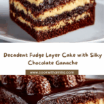 Fudge Layer Cake with Ganache Recipe