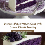 Elegant Purple Velvet Cake Recipe