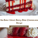 Velvet Berry Bliss Cheesecake Recipe