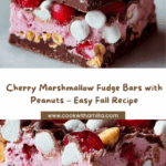 Cherry Marshmallow Fudge Bars Recipe