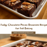 Fudgy Chocolate Pecan Brownies Recipe