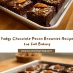 Fudgy Chocolate Pecan Brownies Recipe