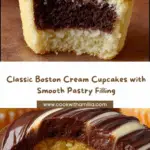 Boston Cream Cupcakes Recipe
