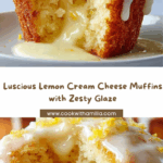 Luscious Lemon Cream Cheese Muffins Recipe