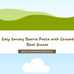 Savory Bowtie Pasta with Ground Beef Recipe