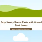 Savory Bowtie Pasta with Ground Beef Recipe