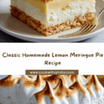 Homemade Lemon Meringue Pie – Easy Recipe