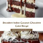 Indian Coconut Chocolate Cake – Full Recipe