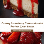 Perfect Slice of Strawberry Cheesecake Recipe