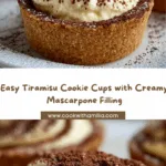 Tiramisu Cookie Cups Recipe