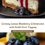 Refreshing Lemon Blueberry Cheesecake Recipe