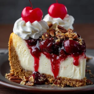 Cherry Pecan Cheesecake Lush Recipe