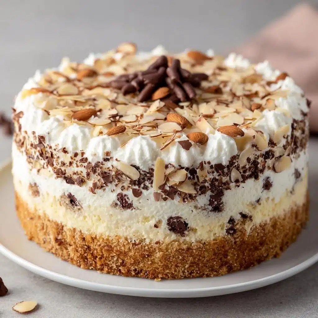 No-Bake Almond Joy Cake Dairy-Free Recipe