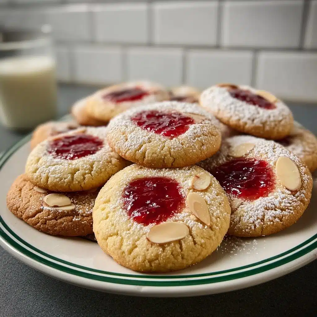 Raspberry Almond Cookies Recipe
