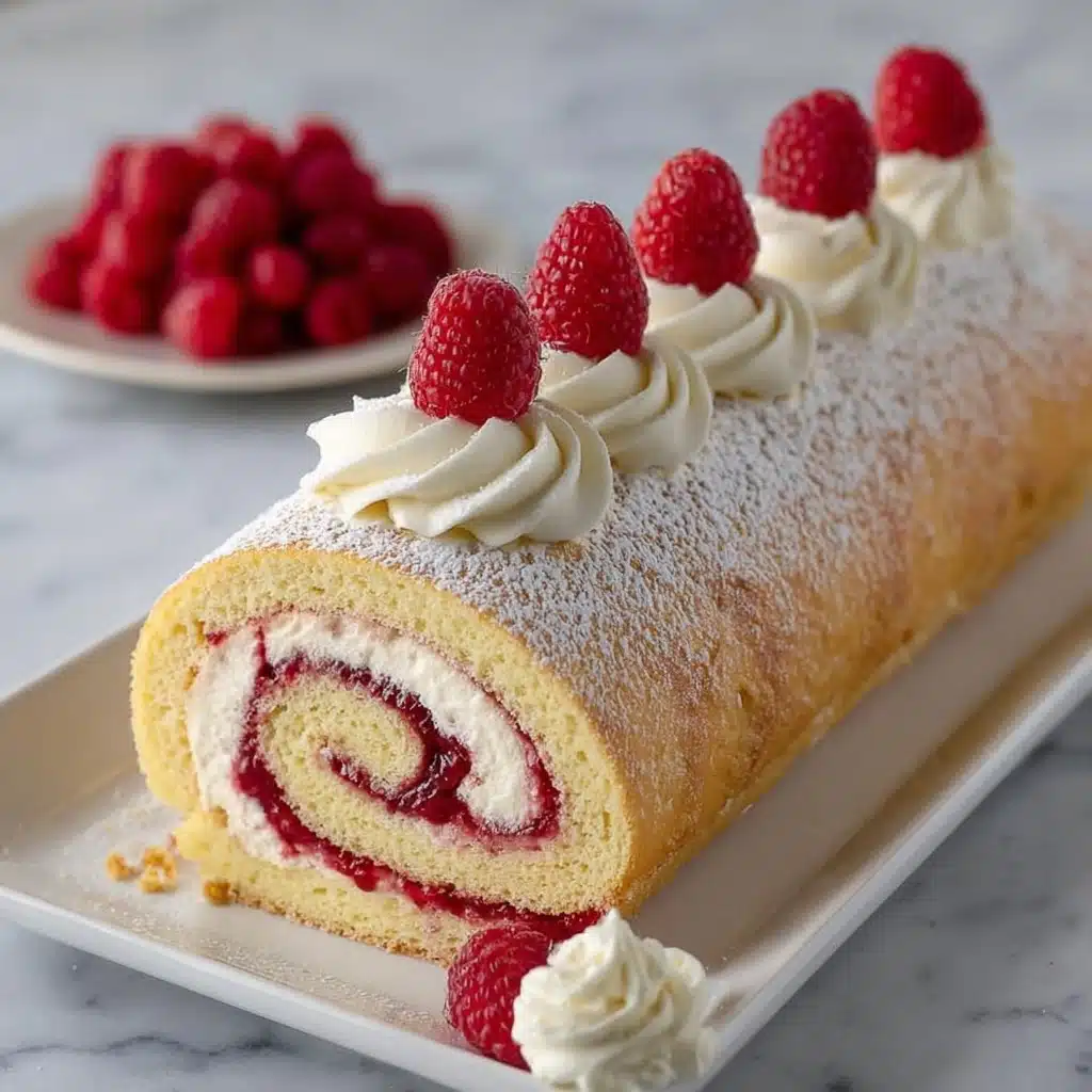 Raspberry Swiss Roll Delight Recipe 2 Raspberry Swiss Roll Delight Recipe - Recipe Image