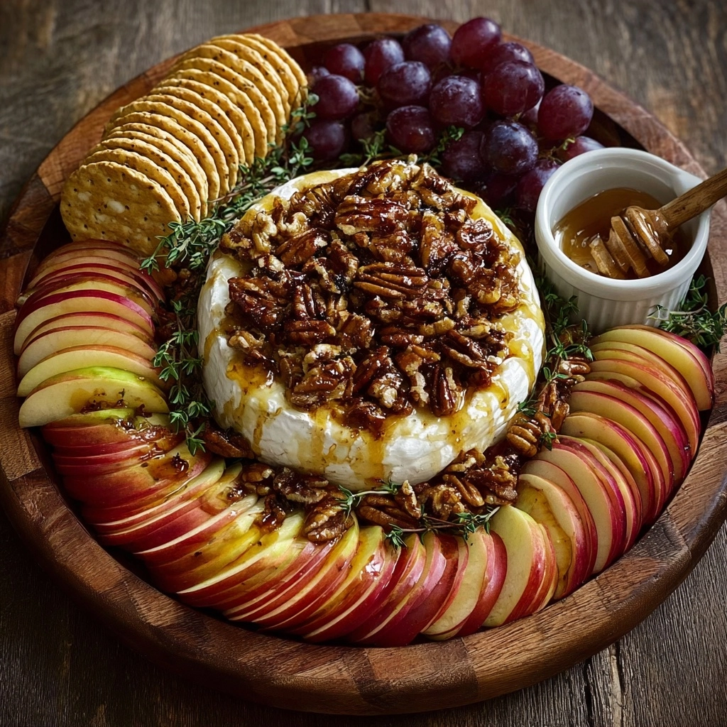 Roasted Apple & Burrata Board with Maple Drizzle Recipe - Recipe Image