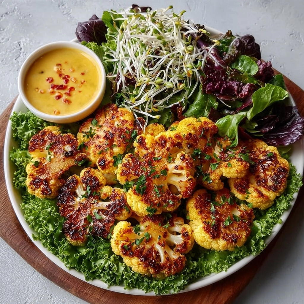 Crispy Parmesan Roasted Cauliflower Recipe - Recipe Image