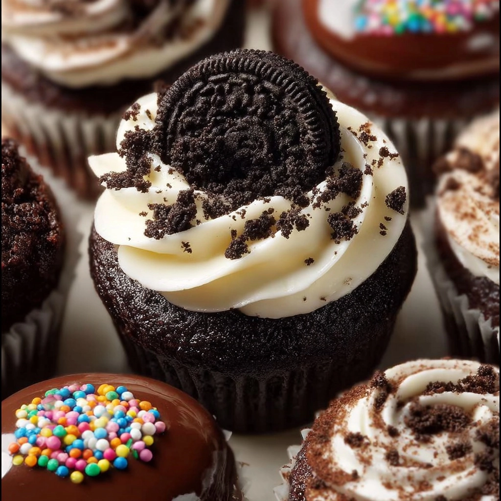 Oreo Cupcakes Recipe - Recipe Image
