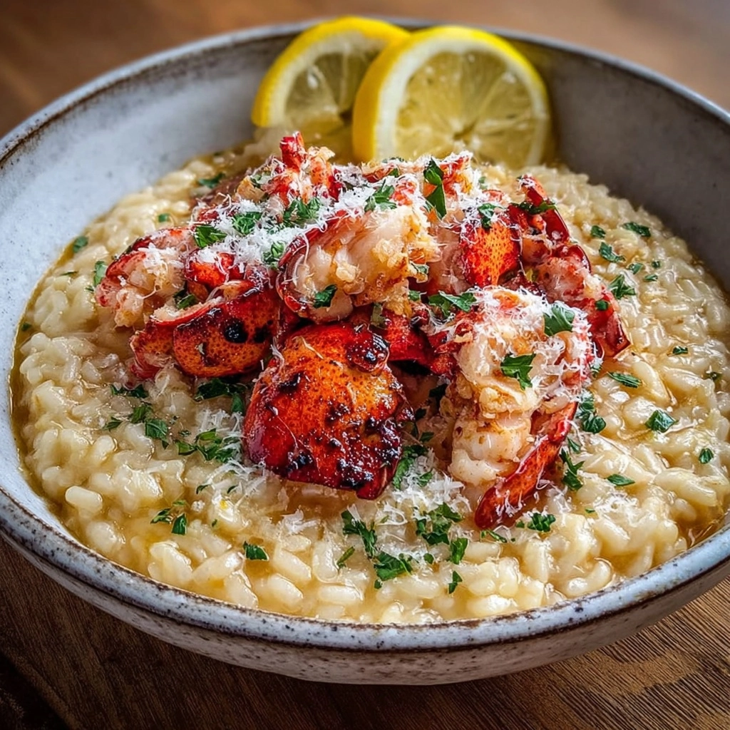 Lemon Butter Lobster Risotto Recipe 3 Lemon Butter Lobster Risotto Recipe - Recipe Image