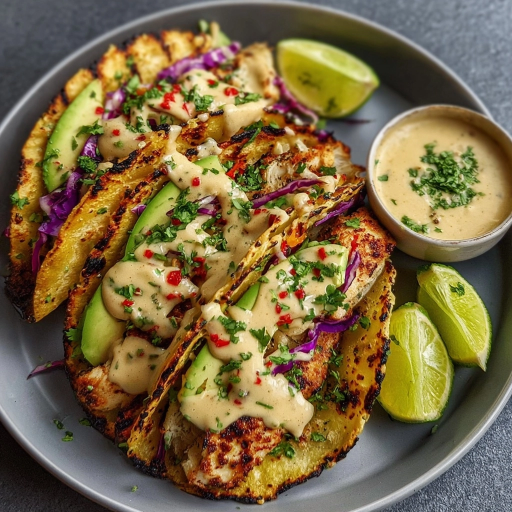 Coconut Lime Chicken Tacos Recipe 3 Coconut Lime Chicken Tacos Recipe - Recipe Image