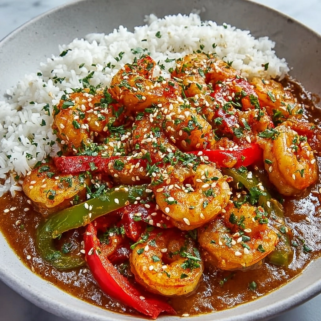 Shrimp and Pepper Stir-Fry Recipe