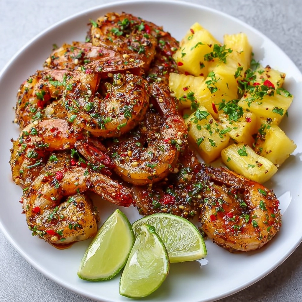 Pineapple Habanero Shrimp Kabobs Recipe 3 Pineapple Habanero Shrimp Kabobs Recipe - Recipe Image