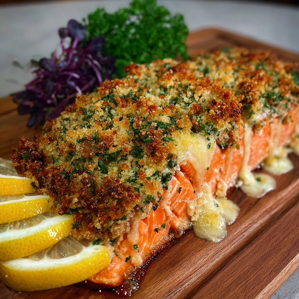 Dill and Lemon Crusted Salmon Recipe 3 Dill and Lemon Crusted Salmon Recipe - Recipe Image