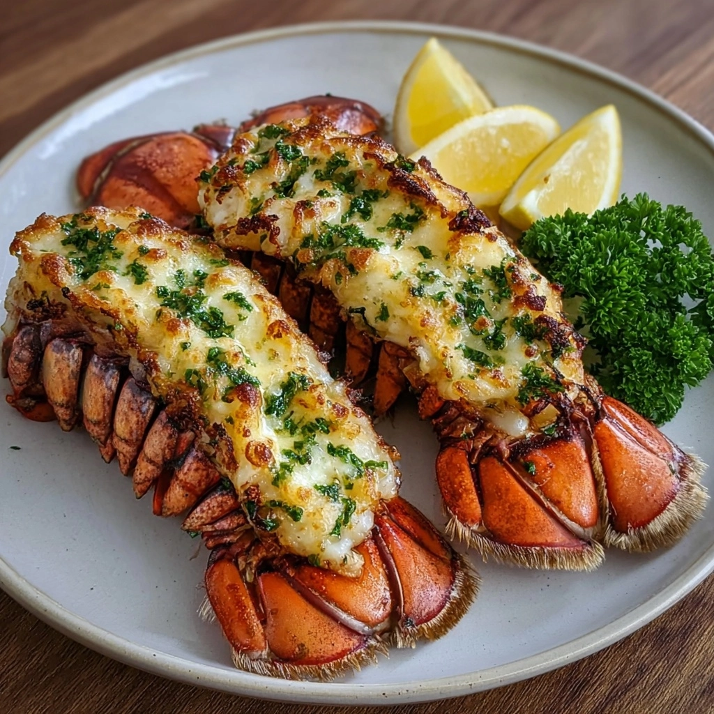 Garlic Butter Lobster Tails Recipe 3 Garlic Butter Lobster Tails Recipe - Recipe Image