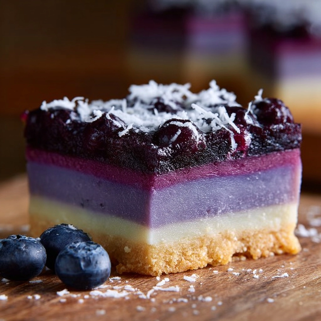 Blueberry Curd Bars Recipe