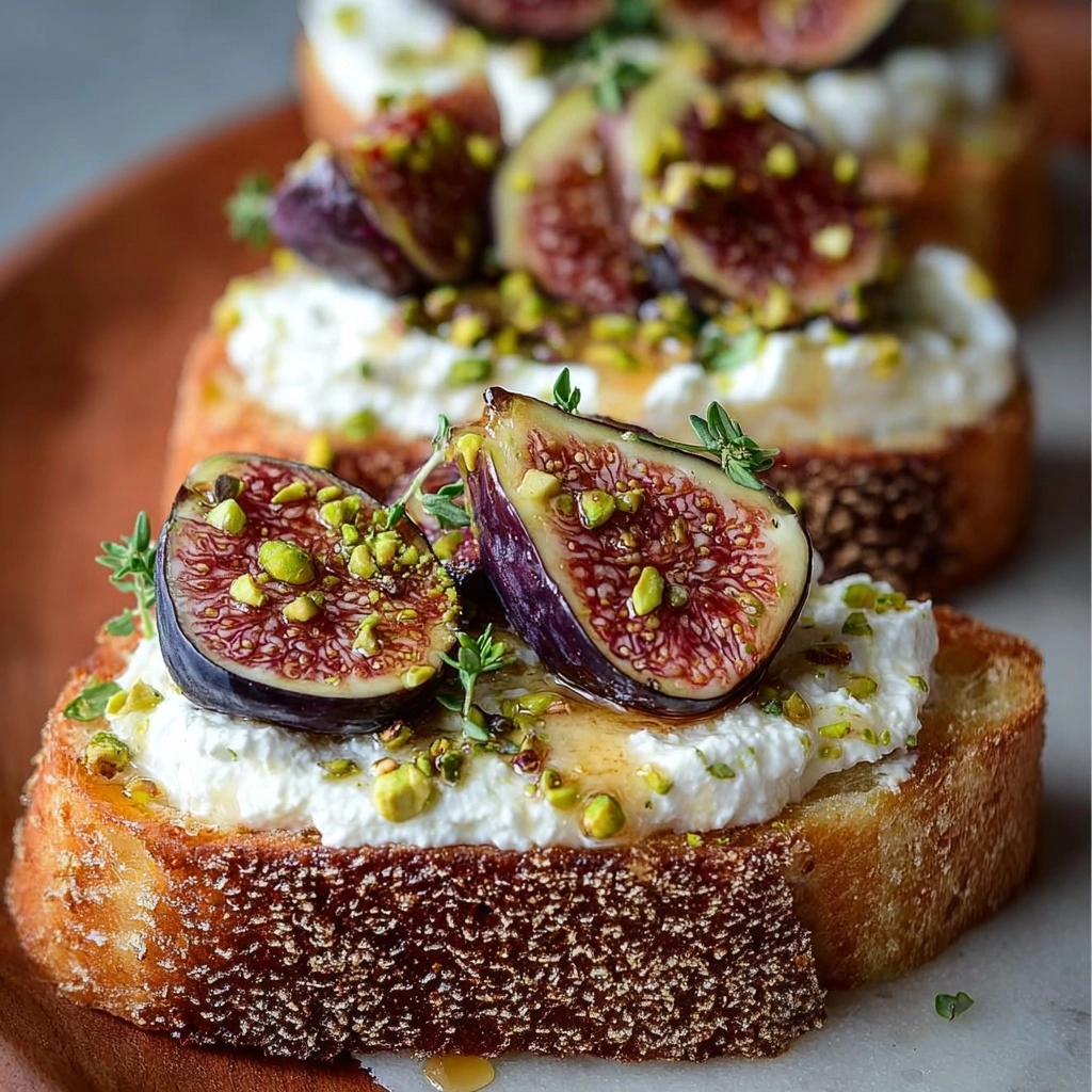 Whipped Ricotta with Fig & Pistachio Recipe